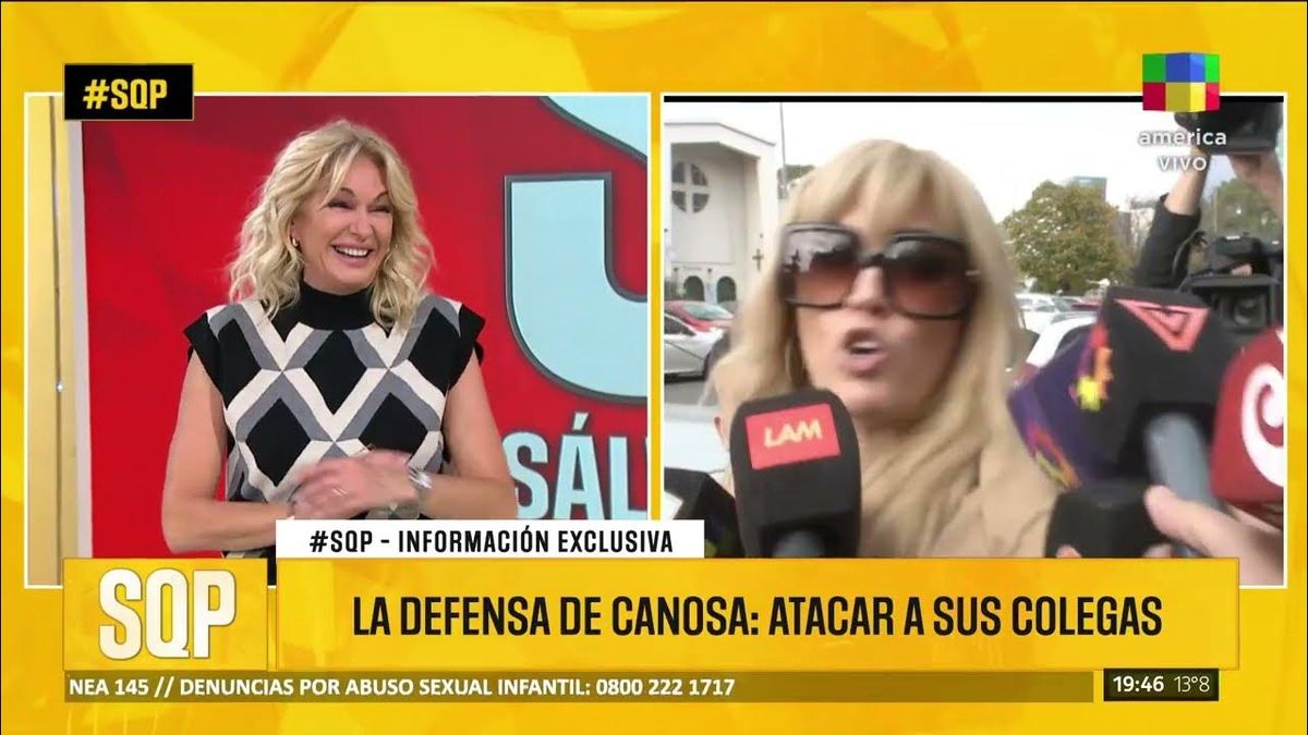 Yanina Latorre aniquiló a Viviana Canosa: Yanina Latorre aniquiló a Viviana Canosa: