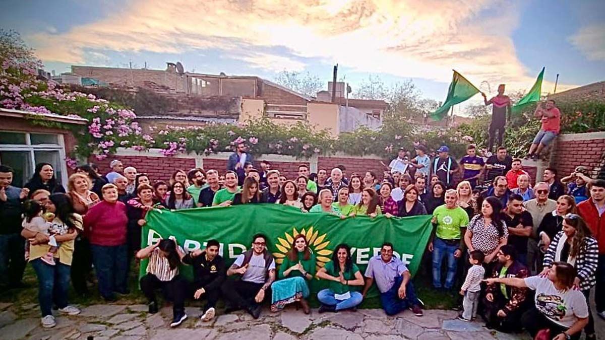 Muy concurrido estuvo el congreso del Partido Verde en Mendoza.