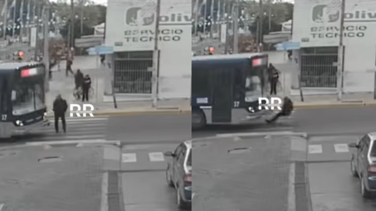 El jubilado fue atropellado por un colectivo de la empresa Nueva Generación.