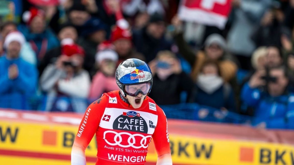 Suiza: Odermatt hace historia y llega a su cuarto triunfo en Lauberhorn