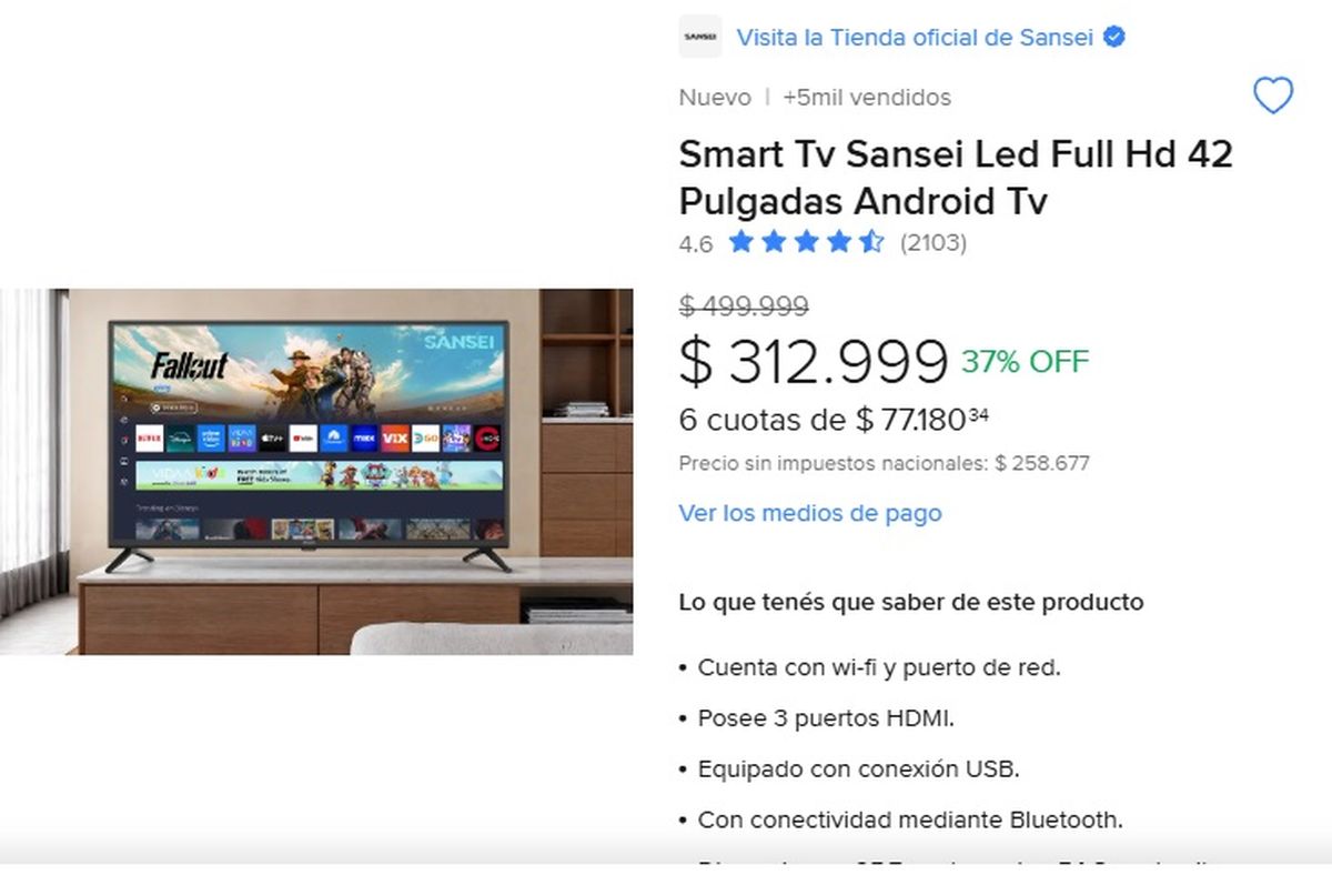 Las funciones adicionales incluyen control parental para gestionar el contenido. Las funciones adicionales incluyen control parental para gestionar el contenido.