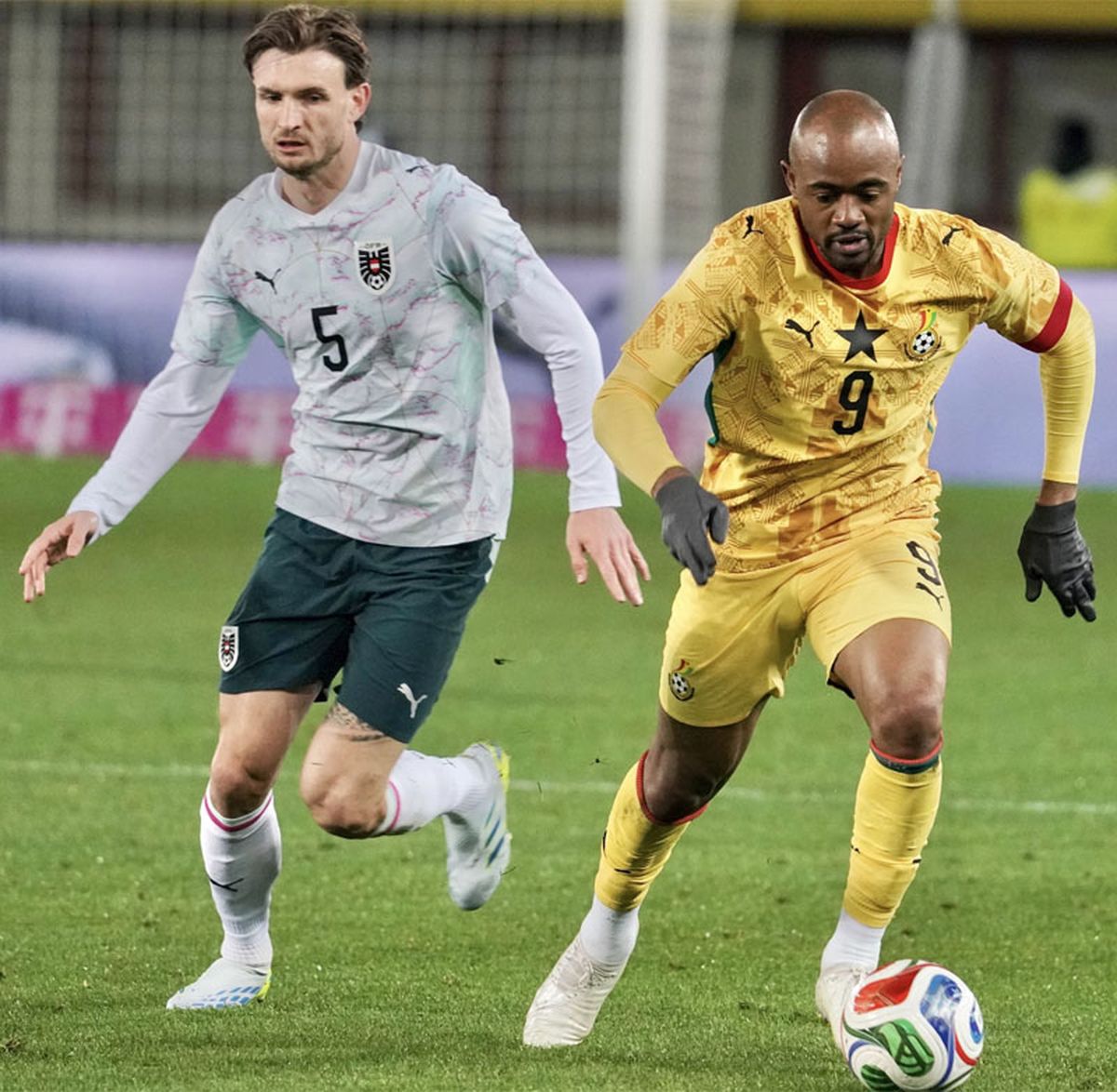 Austria gole&oacute; a Ghana.