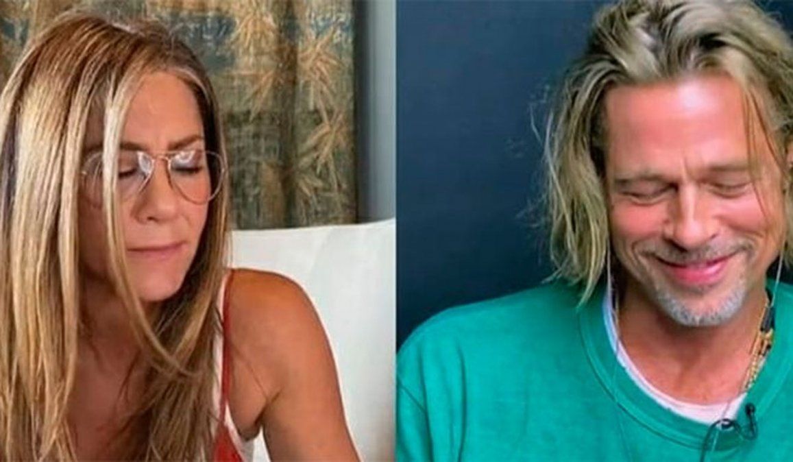Brad Pitt y Jennifer Aniston, juntos en un encuentro soñado