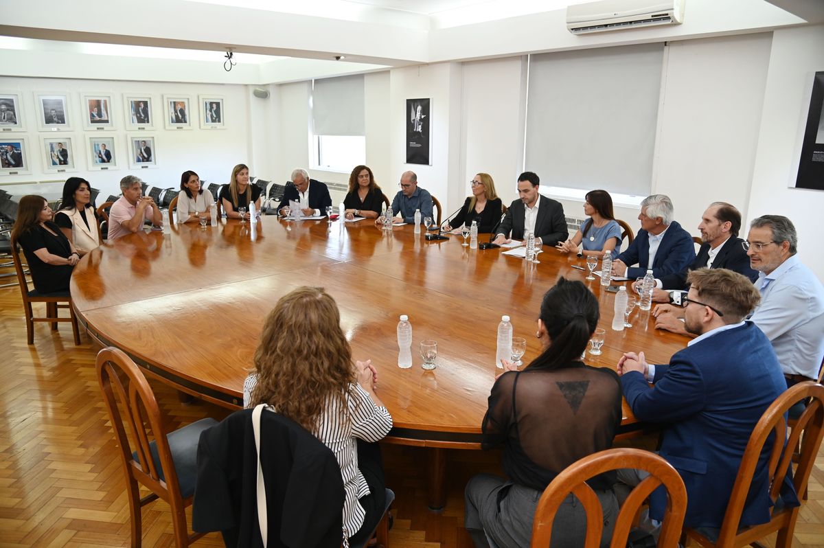 El ministro de Salud, Rodolfo Montero, la directora de la Organización Panamericana de la Salud en Argentina, Eva Llopiz y representantes de clínicas y sanatorios privados, firmaron un acuerdo para bajar la cantidad de cesáreas innecesarias. El ministro de Salud, Rodolfo Montero, la directora de la Organización Panamericana de la Salud en Argentina, Eva Llopiz y representantes de clínicas y sanatorios privados, firmaron un acuerdo para bajar la cantidad de cesáreas innecesarias.