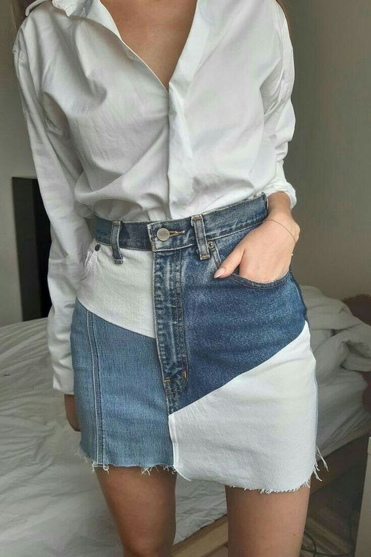 Una opción de pollera para el verano. Una opción de pollera para el verano.