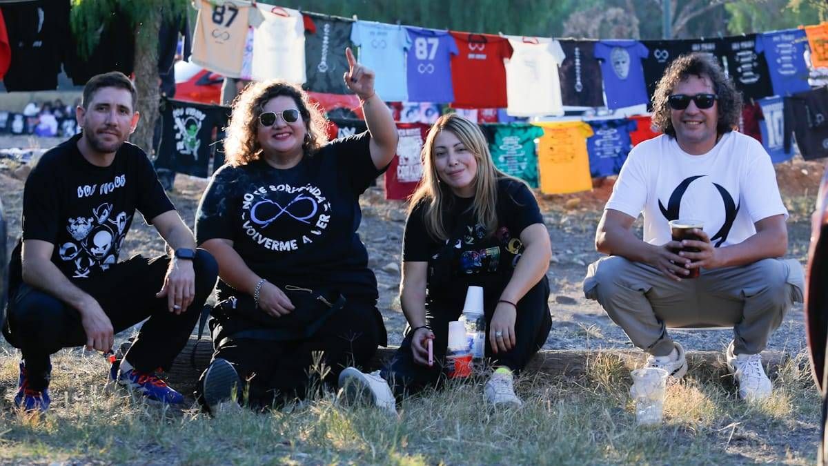 El fervor y el los rituales de los fanáticos, a la orden de la tarde en la previa. El fervor y el los rituales de los fanáticos, a la orden de la tarde en la previa.