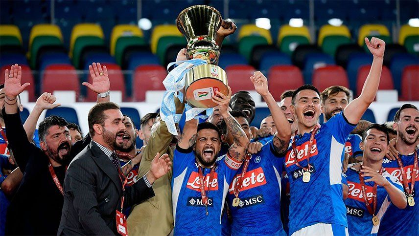 Napoli salió campeón y Dybala erró un penal