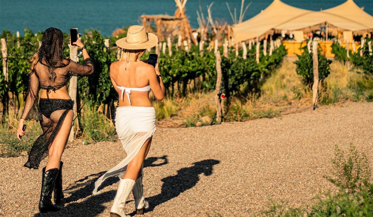 Las Palapas en Potrerillos. Las Palapas en Potrerillos.