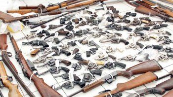 Trasladaron a Mendoza 1.390 armas, que serán destruidas