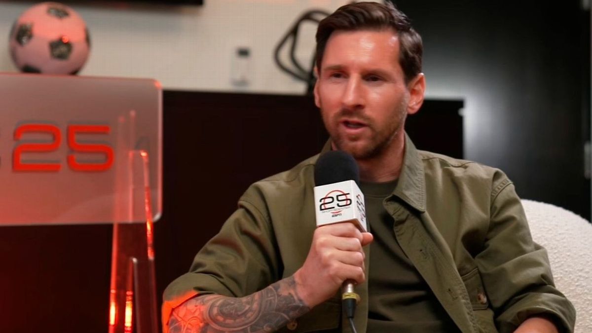 Messi, a corazón abierto en SportsCenter.