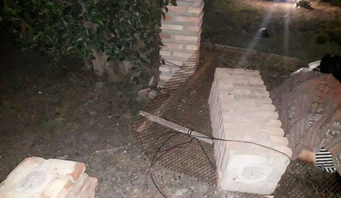 Luego del empujón de su hermano, la columna de ladrillos y cemento cayó encima de la mujer provocándole la muerte. El hecho ocurrió en La Plata