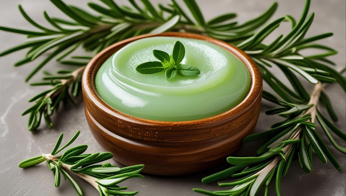 Pomada casera de romero. Pomada casera de romero.