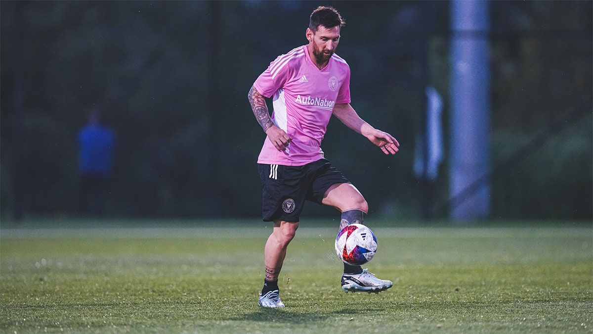 Messi debutará en la MLS con el inter Miami.