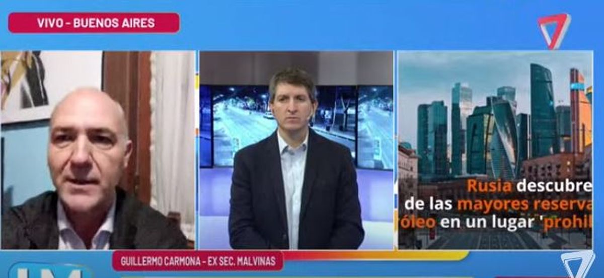 Guillermo Carmona comparó la inacción de Javier Milei con la de otros líderes nacionales de varias potencias que ya salieron a reclamar ante el hallazgo de la reserva de petróleo en la Antártida Argentina. Guillermo Carmona comparó la inacción de Javier Milei con la de otros líderes nacionales de varias potencias que ya salieron a reclamar ante el hallazgo de la reserva de petróleo en la Antártida Argentina.
