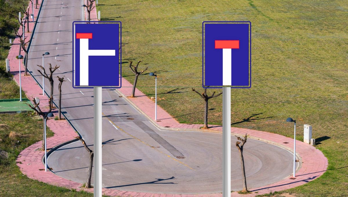 Pocos lo saben: ¿cuál es el significado de estas señales de tránsito con una línea blanca y roja?