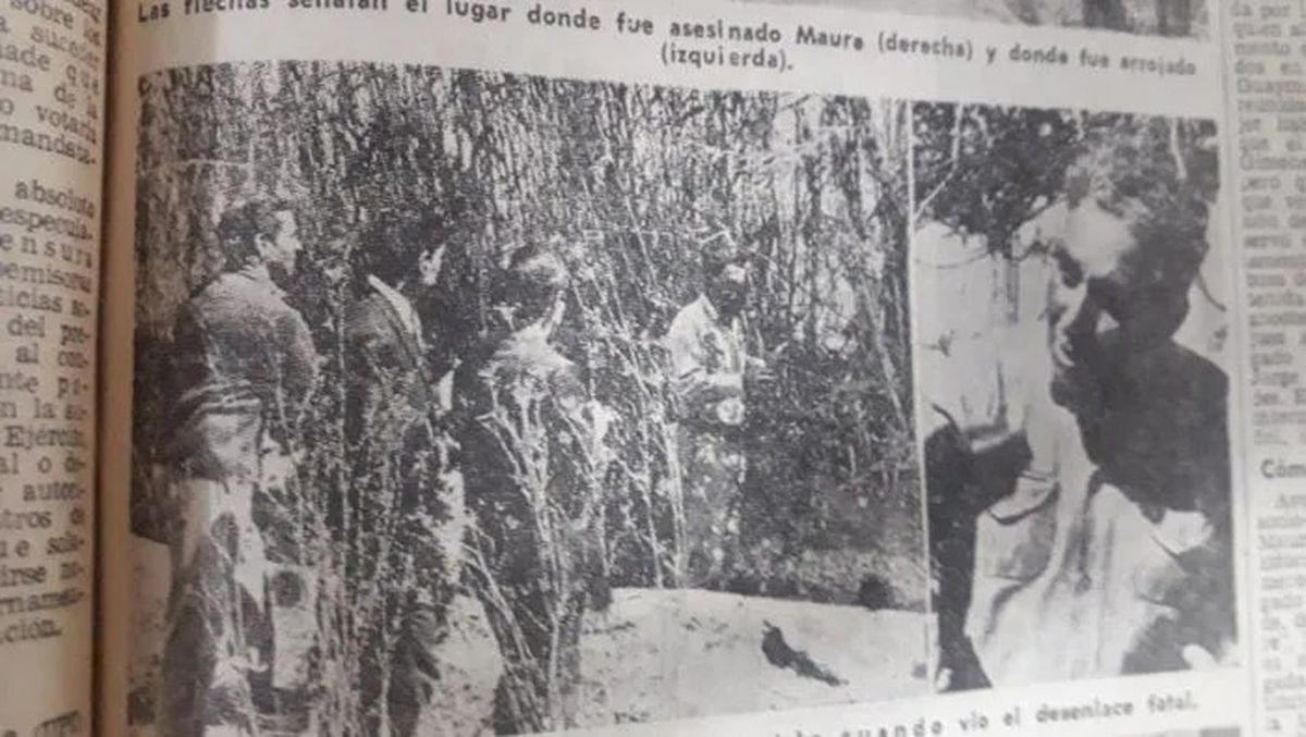 El testigo clave del crimen de Avelino Maure en diarios de la época. El testigo clave del crimen de Avelino Maure en diarios de la época. 