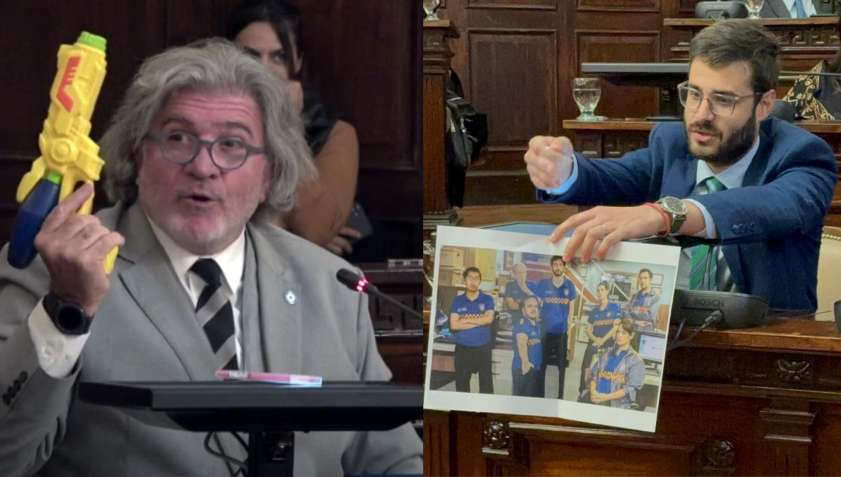 Diputados dieron media sanción al uso de Taser por parte de preventores pero parte de la oposición hizo su show.