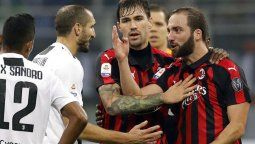 Higuaín no fue convocado