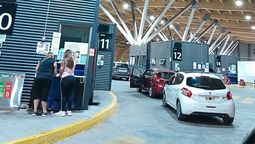 Este jueves 30 de enero, las demoras en la aduana argentina eran de entre 60 y 90 minutos