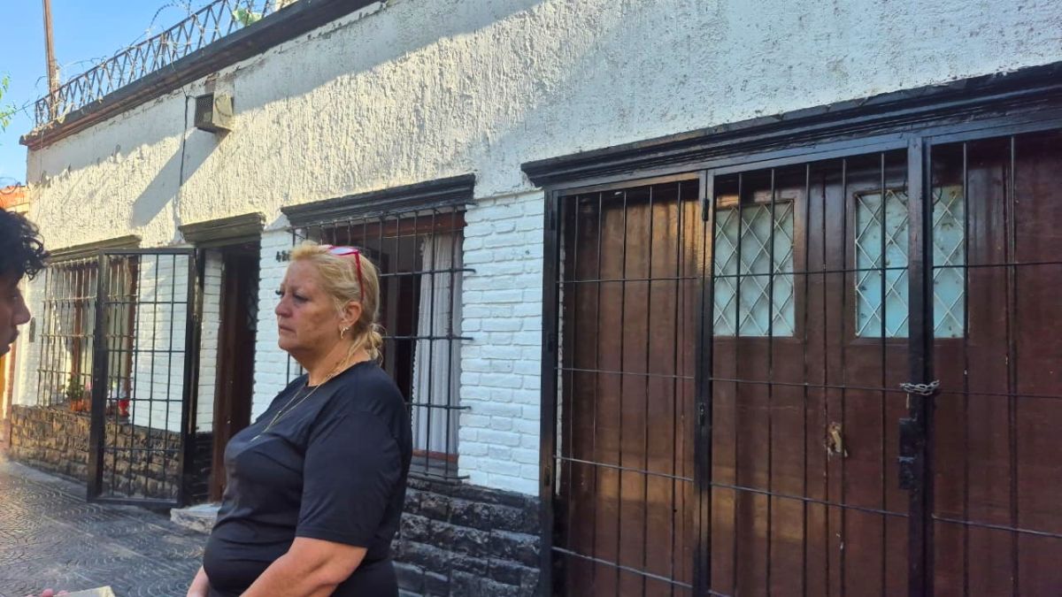 La madre de la víctima del crimen en Guaymallén. Foto: Pablo Gamba/Radio Nihuil. La madre de la víctima del crimen en Guaymallén. Foto: Pablo Gamba/Radio Nihuil.