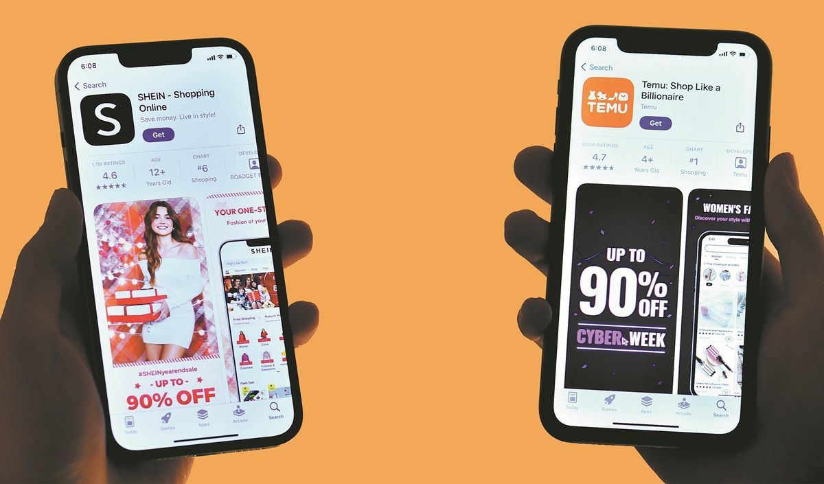 Plataformas como Shein y Temu, en la mira. CHEN YIHANG / PARA CHINA DAILY Plataformas como Shein y Temu, en la mira. CHEN YIHANG / PARA CHINA DAILY