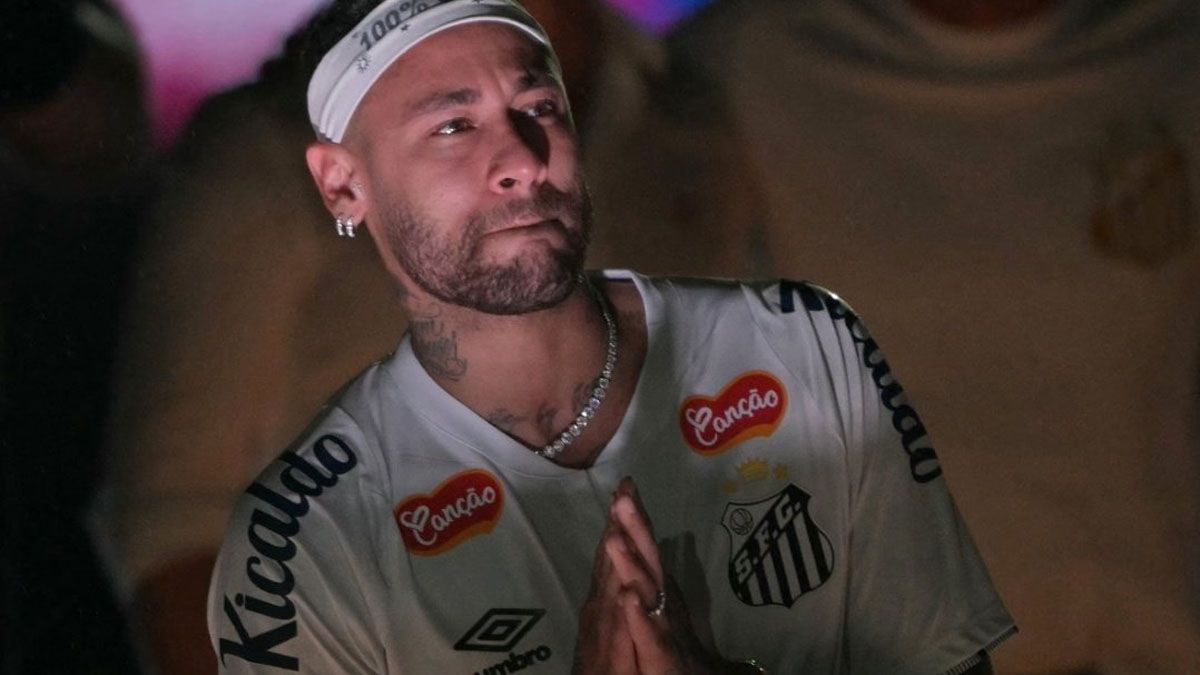 Neymar volvió al Santos.