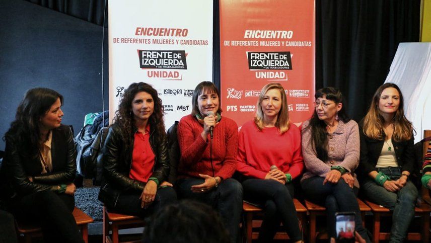Las mujeres de la izquierda criticaron por igual a Macri-Pichetto y a la fórmula FF