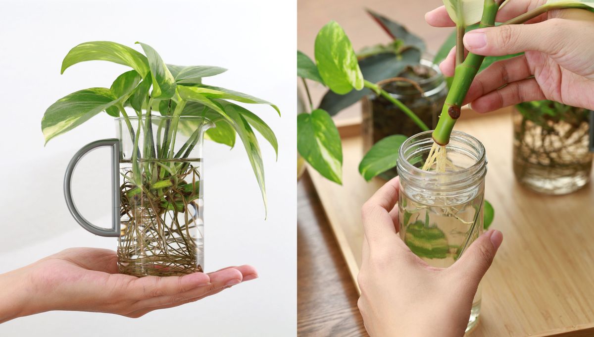 Cómo las plantas de interior crecen en agua y qué especies puedes cultivar de esta manera.&nbsp;