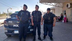 Policías parteros en Guaymallén: ayudaron a una mujer a dar a luz