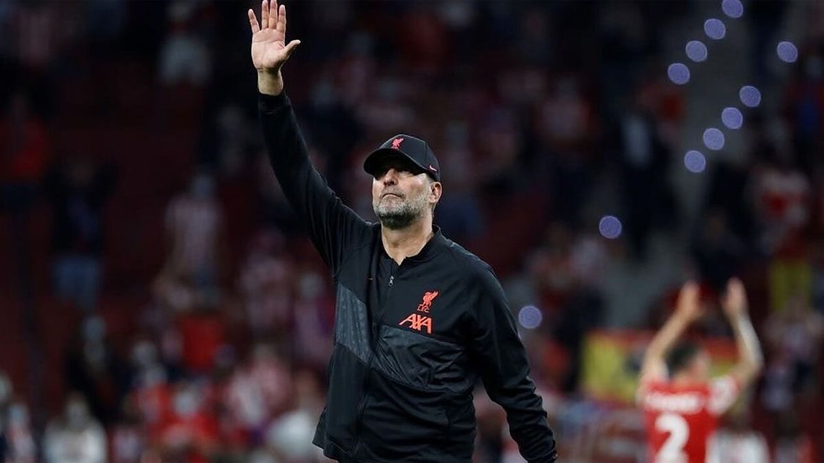 Simeone no saludó a Klopp y el alemán se enfureció