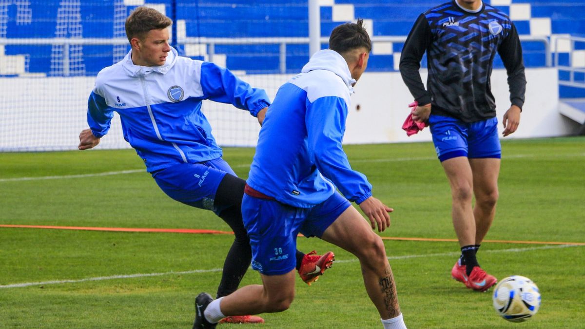 Godoy Cruz se entrenó en el Gambarte