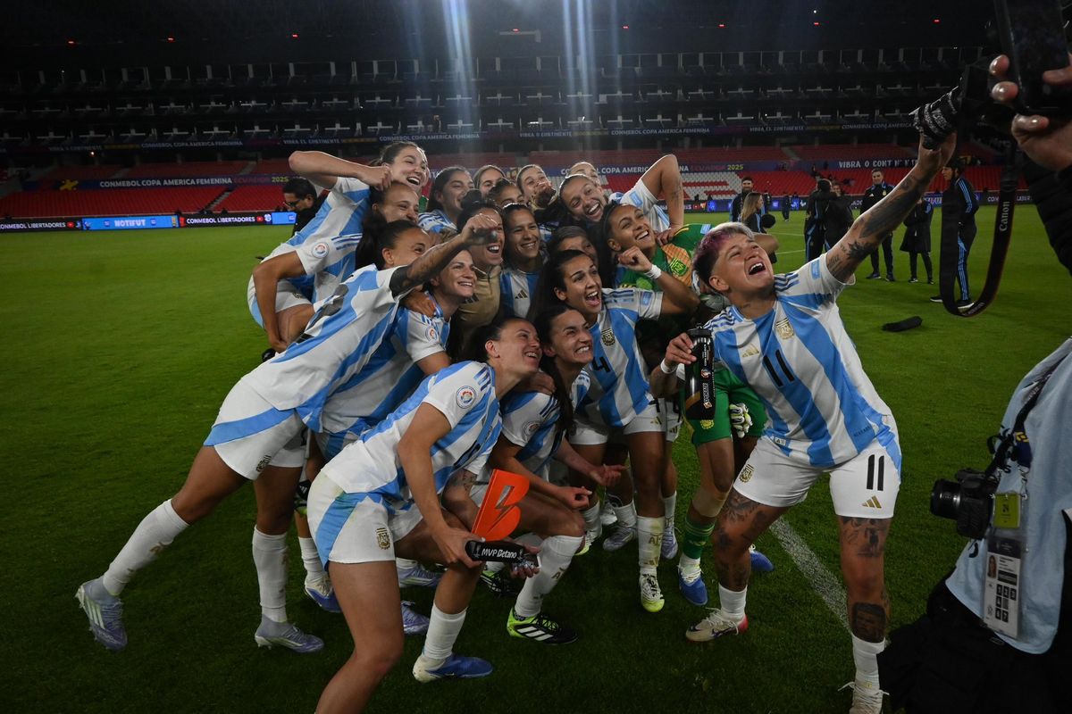 La Albiceleste cerró el podio tras vencer a la Celeste.