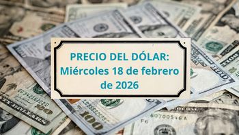 Confirmado el precio del dólar este miércoles 18 de febrero en cada banco Confirmado el precio del dólar este miércoles 18 de febrero en cada banco