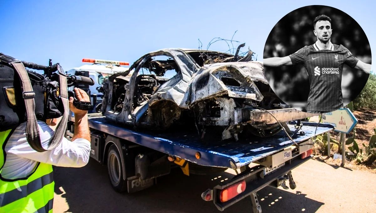 El accidente de Diogo Jota y su hermano fue provocado por la explosión de un neumático
