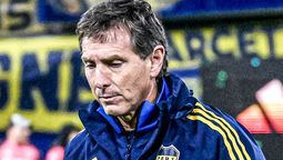 Claudio Úbeda está asimilando la eliminación de Boca de los playoffs del Torneo Apertura.