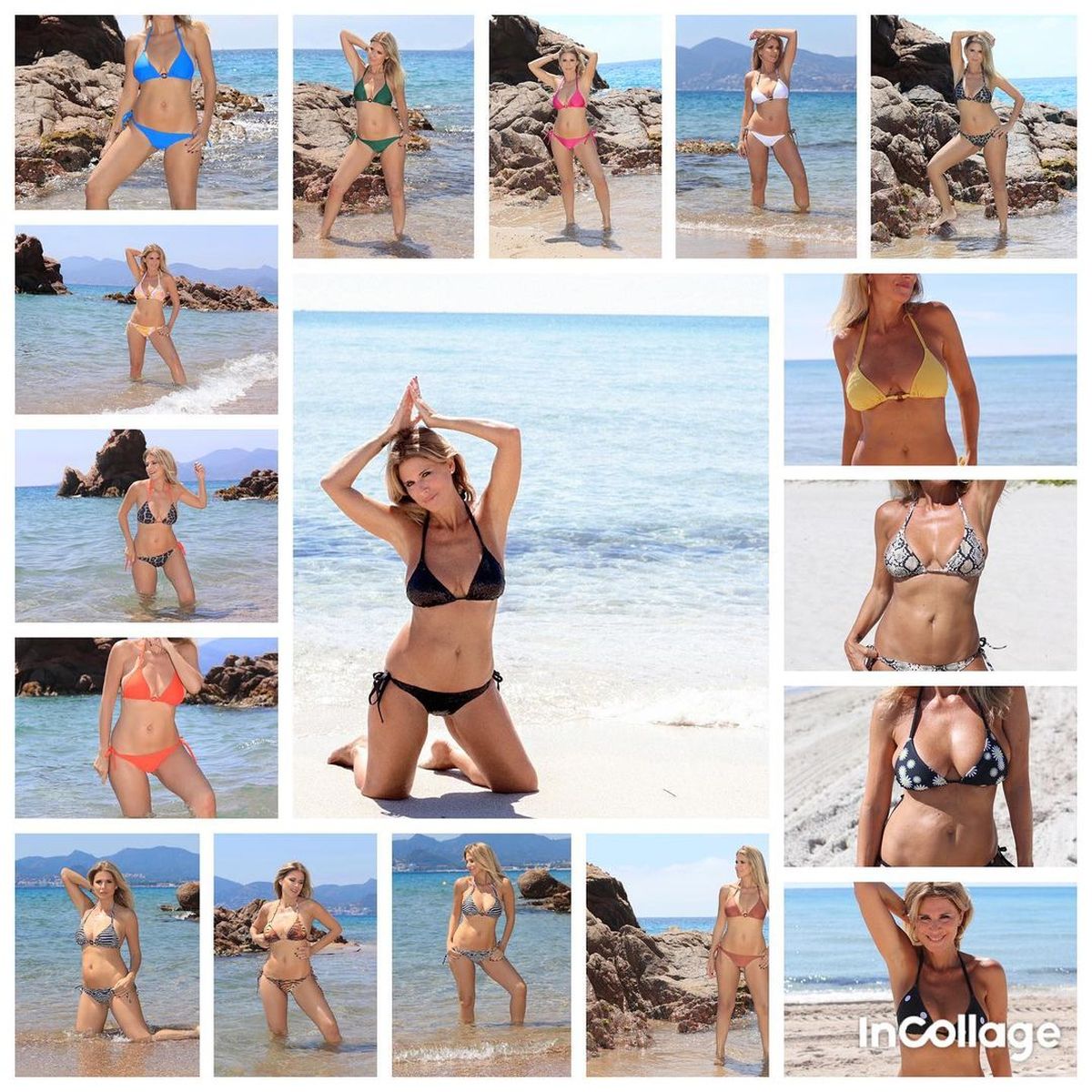 Flavia Palmiero hizo un ranking de sus mejores fotos en micro bikini y explotó Instagram.