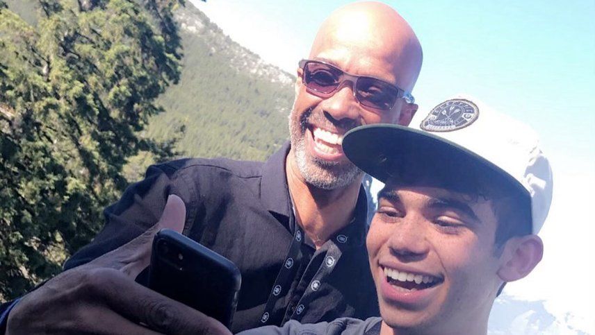 El padre de Cameron Boyce compartió su última foto antes de morir