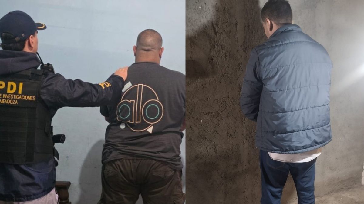 Los dos hombres detenidos por los robos en Capital.