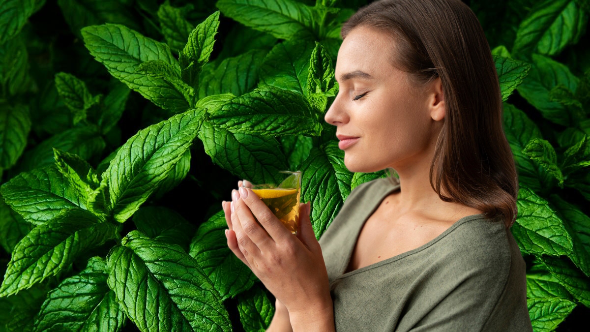 Tomar té de menta después de las comidas ayuda a bajar de peso.