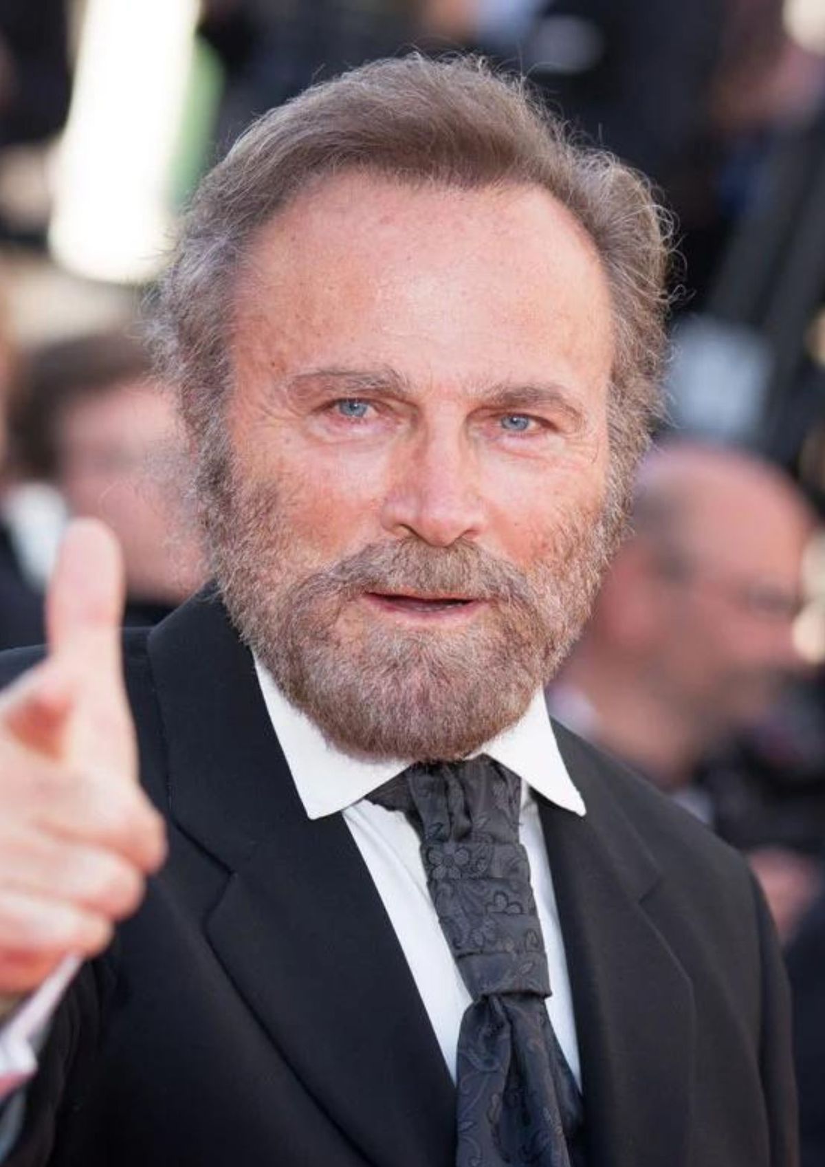 Así se ve hoy Franco Nero, el galán italiano que protagonizó Django