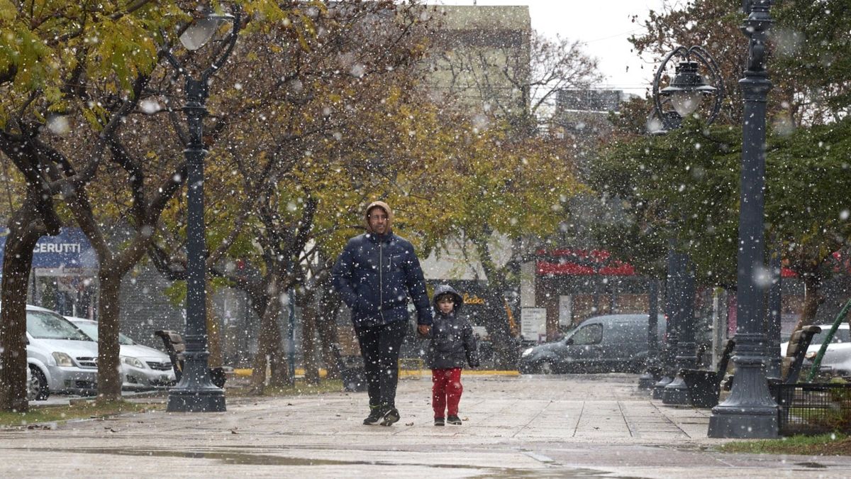 El fin de semana trajo hasta nieve en el Gran Mendoza. El fin de semana trajo hasta nieve en el Gran Mendoza.