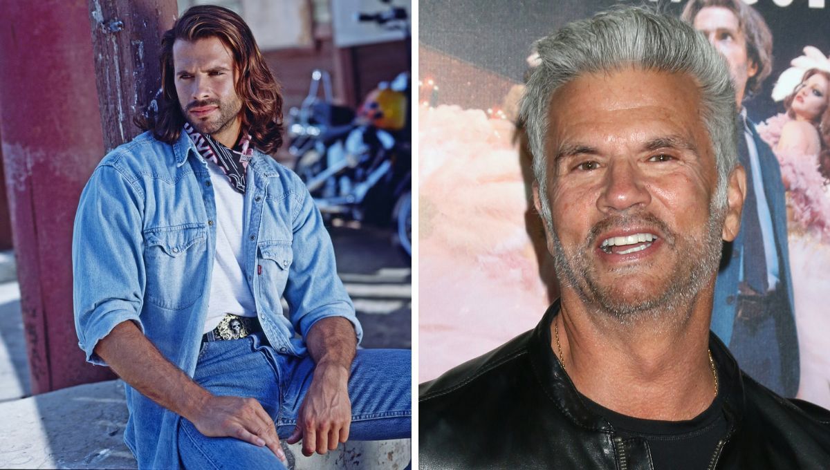 Antes y después del actor Lorenzo Lamas. Antes y después del actor Lorenzo Lamas. 