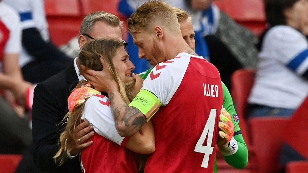 Eriksen, fuera de peligro: 