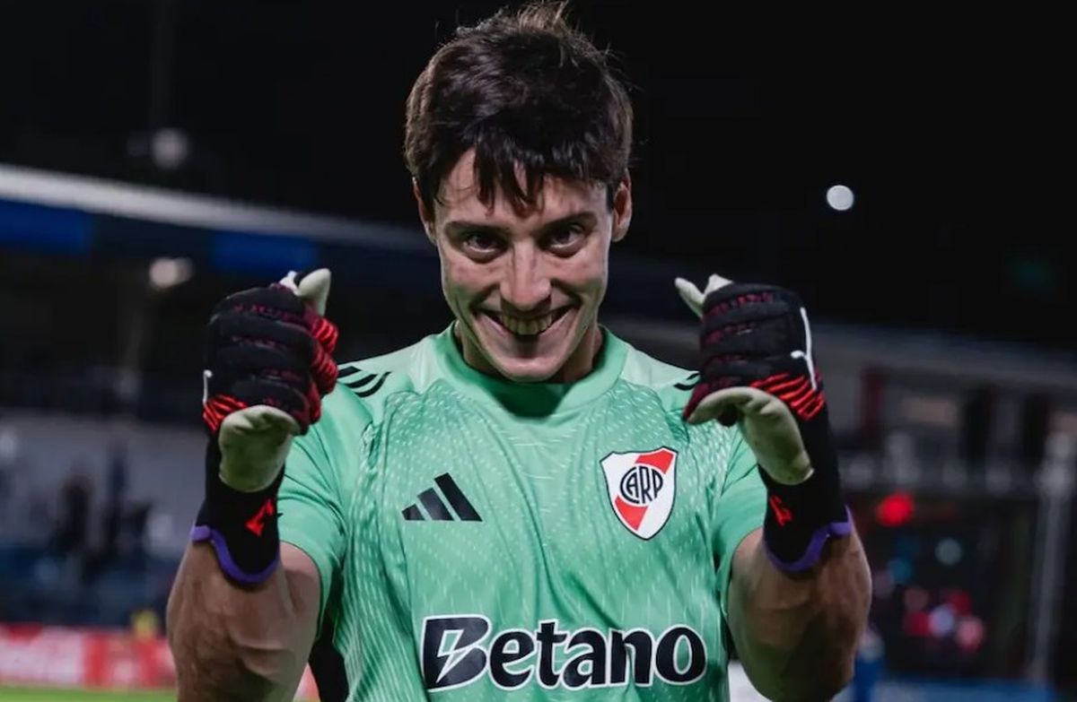 Santiago Beltrán la rompe en River.