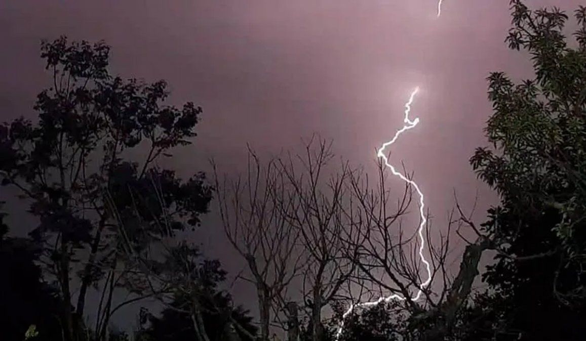 Pronóstico del tiempo: alerta meteorológica por tormentas en Mendoza