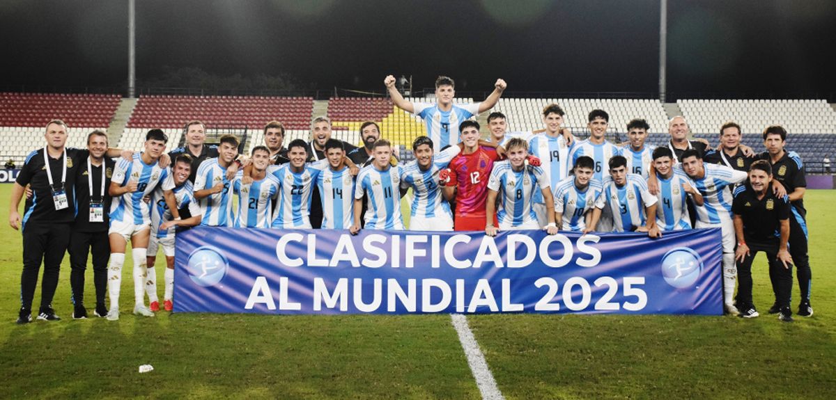 La Selección argentina estará en el Mundial Sub 17.