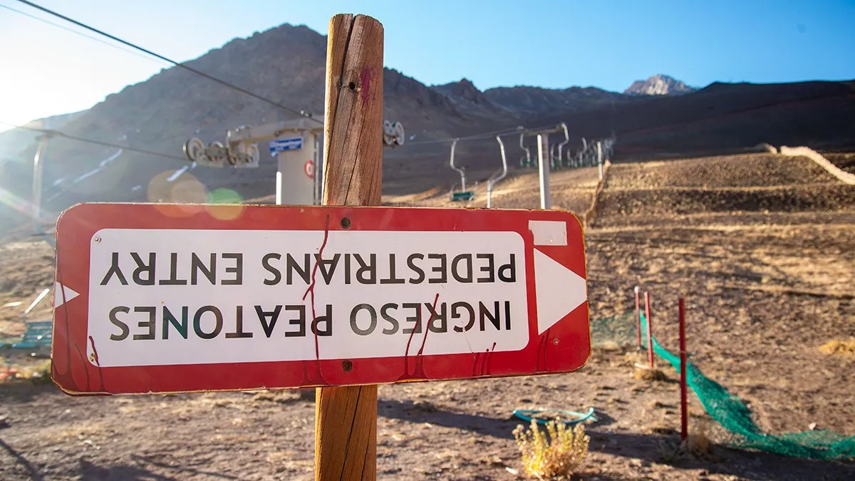 La de Penitentes es una historia de altibajos.