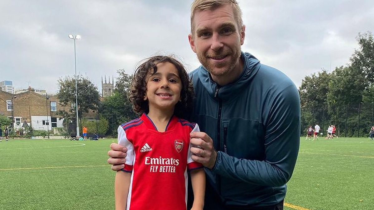 El Arsenal inglés fichó a un niño... ¡de cuatro años!
