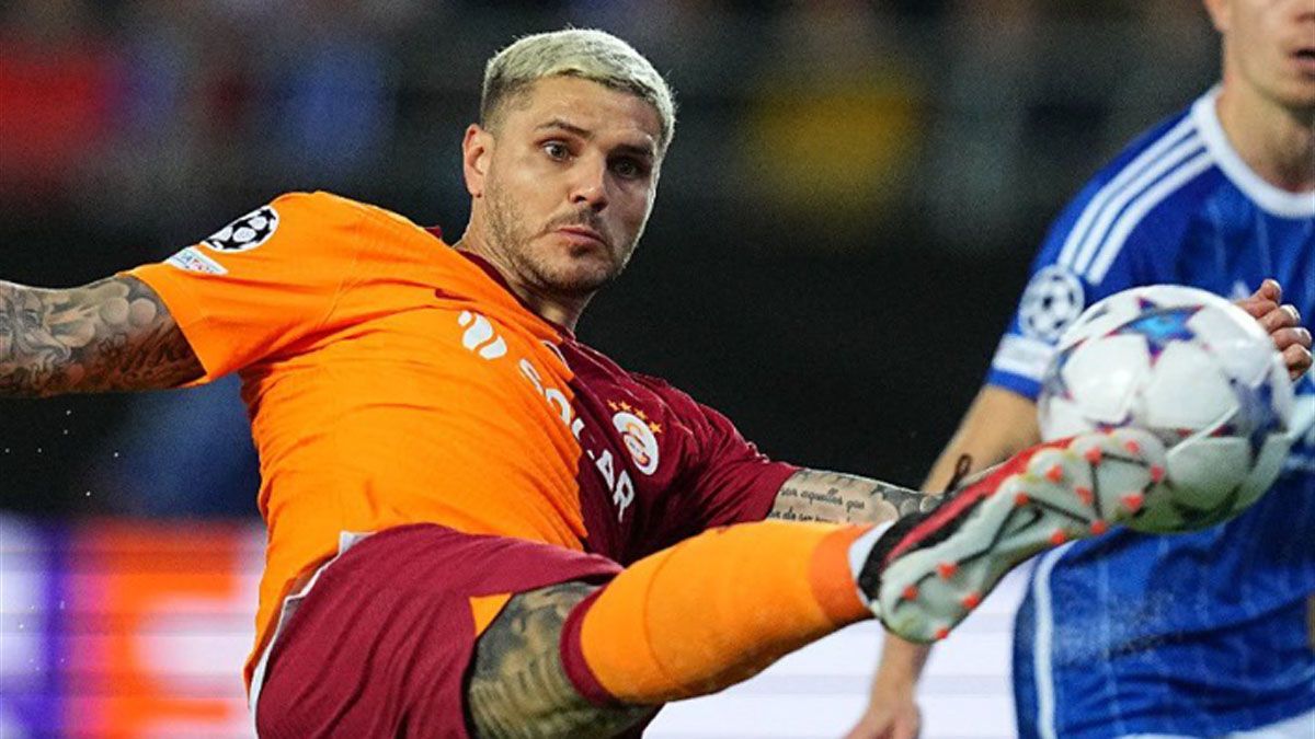 Mauro Icardi hizo un golazo en el Galatasaray por la Champions League y Wanda Nara lo festejó en las redes Mauro Icardi hizo un golazo en el Galatasaray por la Champions League y Wanda Nara lo festejó en las redes