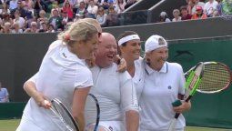 El mejor momento de Wimbledon: hizo el ridículo y se divirtieron todos